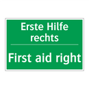 Erste Hilfe rechts - First aid right