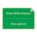 Erste-Hilfe-Kasten - First aid kit