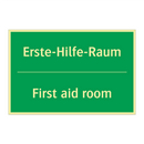 Erste-Hilfe-Raum - First aid room