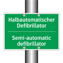 Halbautomatischer Defibrillator /.../ - Semi-automatic defibrillator