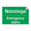 Notstiege - Emergency stairs