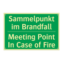 Sammelpunkt im Brandfall - Meeting Point In Case of Fire