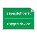 Sauerstoffgerät - Oxygen device