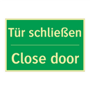 Tür schließen - Close door