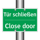 Tür schließen - Close door