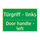 Türgriff - links - Door handle - left
