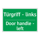 Türgriff - links - Door handle - left
