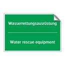 Wasserrettungsausrüstung - Water rescue equipment