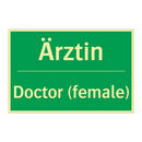 Ärztin - Doctor (female)
