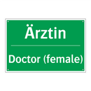 Ärztin - Doctor (female)
