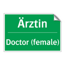 Ärztin - Doctor (female)