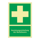 Ausrüstungsmitteilung des Notfallteams