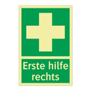 Erste Hilfe rechts