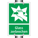 Glass zerbrechen