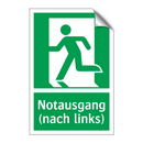 Notausgang (nach links)