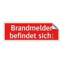 Brandmelder befindet sich: