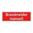 Brandmelder manuell