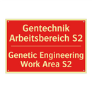 Gentechnik Arbeitsbereich S2 - Genetic Engineering Work Area /.../