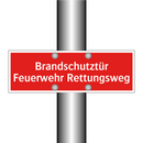 Brandschutztür Feuerwehr Rettungsweg