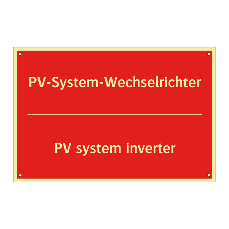 PV-System-Wechselrichter - PV system inverter