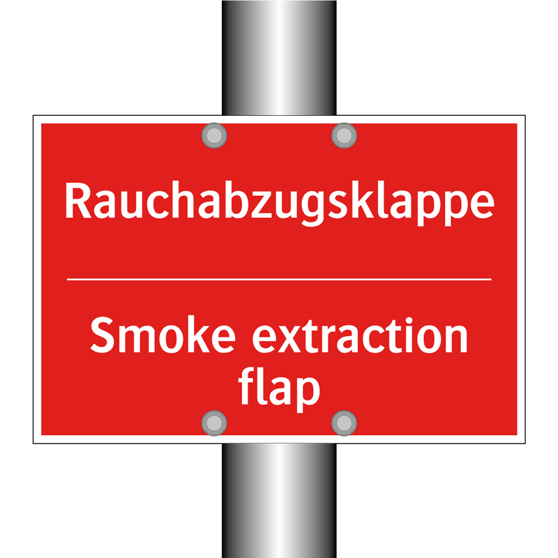 Rauchabzugsklappe - Smoke extraction flap