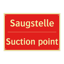 Saugstelle - Suction point