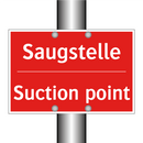 Saugstelle - Suction point