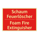 Schaum Feuerlöscher - Foam Fire Extinguisher