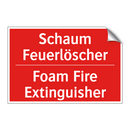 Schaum Feuerlöscher - Foam Fire Extinguisher