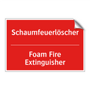 Schaumfeuerlöscher - Foam Fire Extinguisher