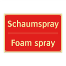 Schaumspray - Foam spray