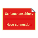Schlauchanschluss - Hose connection
