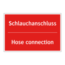 Schlauchanschluss - Hose connection