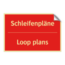 Schleifenpläne - Loop plans