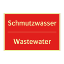 Schmutzwasser - Wastewater