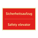 Sicherheitsaufzug - Safety elevator