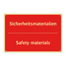 Sicherheitsmaterialien - Safety materials