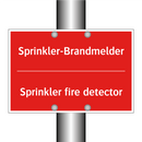 Sprinkler-Brandmelder - Sprinkler fire detector