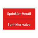 Sprinkler-Ventil - Sprinkler valve