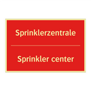 Sprinklerzentrale - Sprinkler center