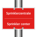Sprinklerzentrale - Sprinkler center