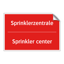 Sprinklerzentrale - Sprinkler center