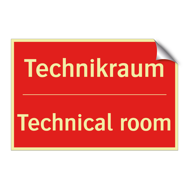 Technikraum - Technical room