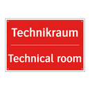 Technikraum - Technical room