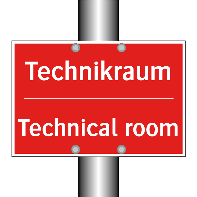 Technikraum - Technical room