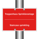Treppenhaus-Sprinkleranlage - Staircase sprinkling