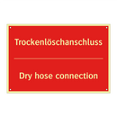 Trockenlöschanschluss - Dry hose connection