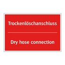 Trockenlöschanschluss - Dry hose connection