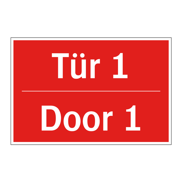 Tür 1 - Door 1