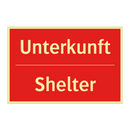 Unterkunft - Shelter